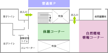 地上１階マップ